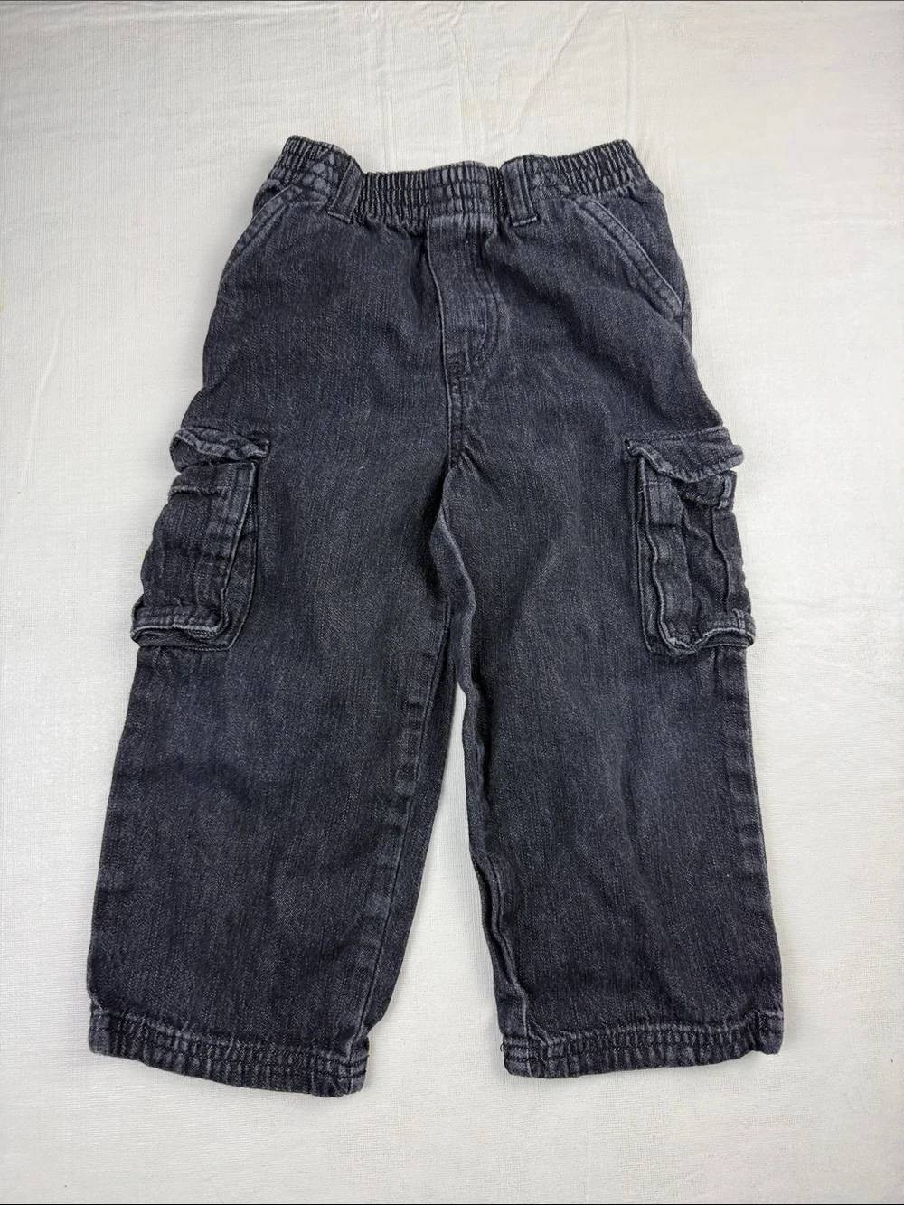 Boys Pant Bundle Joggers Cargo Pants Navy, Brown Black Beige Size 2T-3T